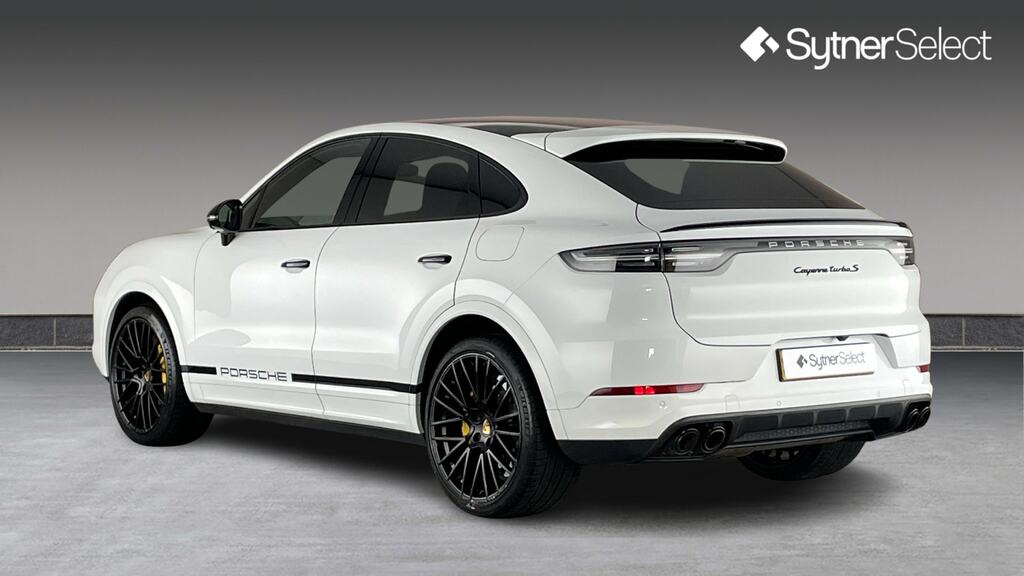 Porsche Cayenne E-hybrid Turbo S Tiptronic S RJ20AEY White #2