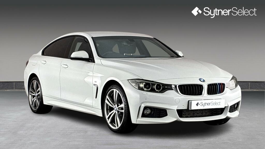 BMW 4 Series Gran Coupe 420D 190 Xdrive M Sport Prof Media White