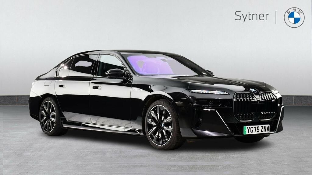 BMW i7 485Kw M70 Xdrive 105.7Kwh Executive Black