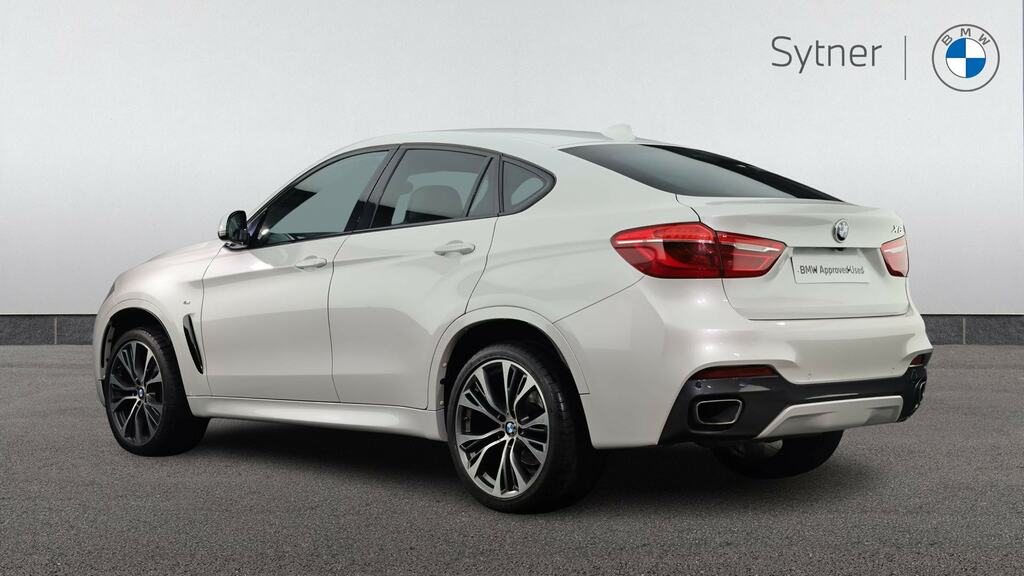 BMW X6 Xdrive30d M Sport Edition Step VX68SPZ White #2