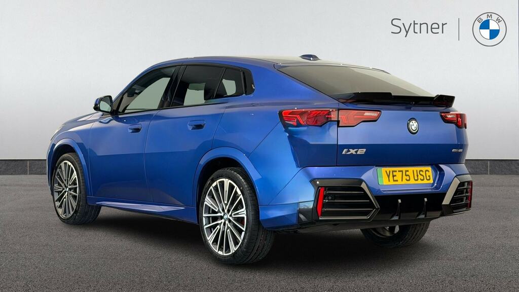 BMW iX2 150Kw Edrive20 M Sport 65Kwh Techpro YE75USG Blue #2