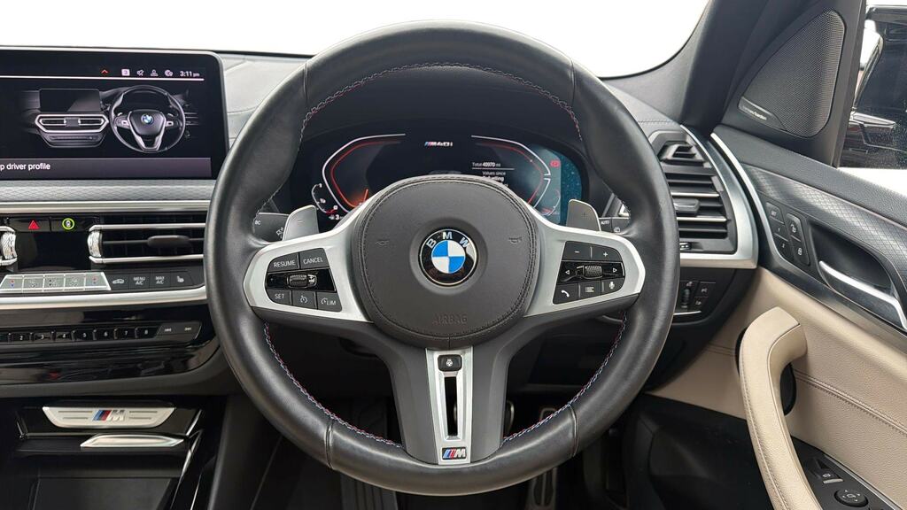 BMW X3 Xdrive M40i Mht PF22CMU Black #5