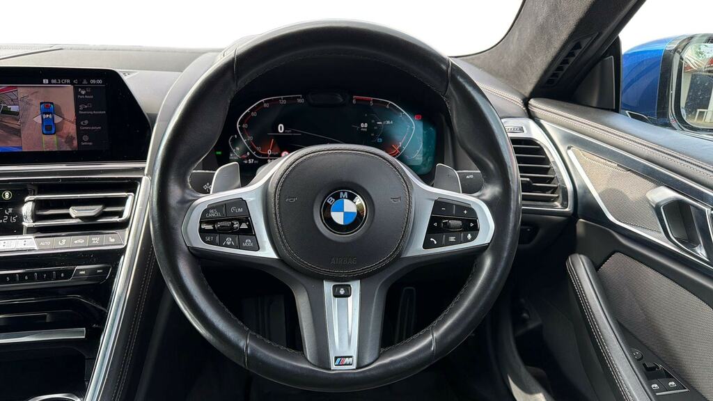 BMW 8 Series Gran Coupe 840D Xdrive Blue #5