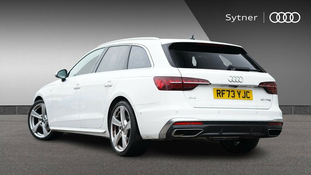 Audi A4 Avant 40 Tfsi 204 S Line S Tronic Tech Pack RF73YJC White #3