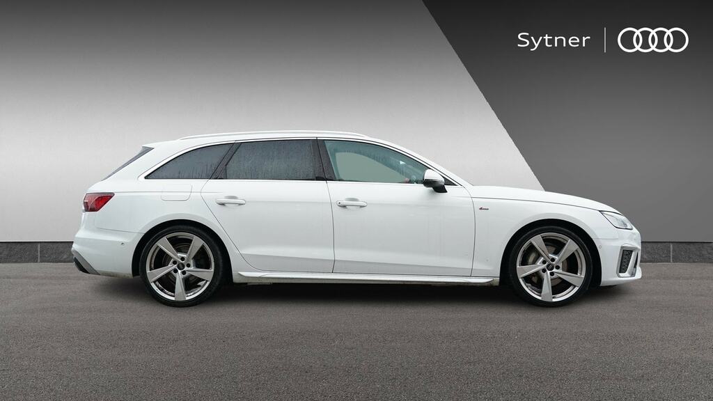 Audi A4 Avant 40 Tfsi 204 S Line S Tronic Tech Pack RF73YJC White #4