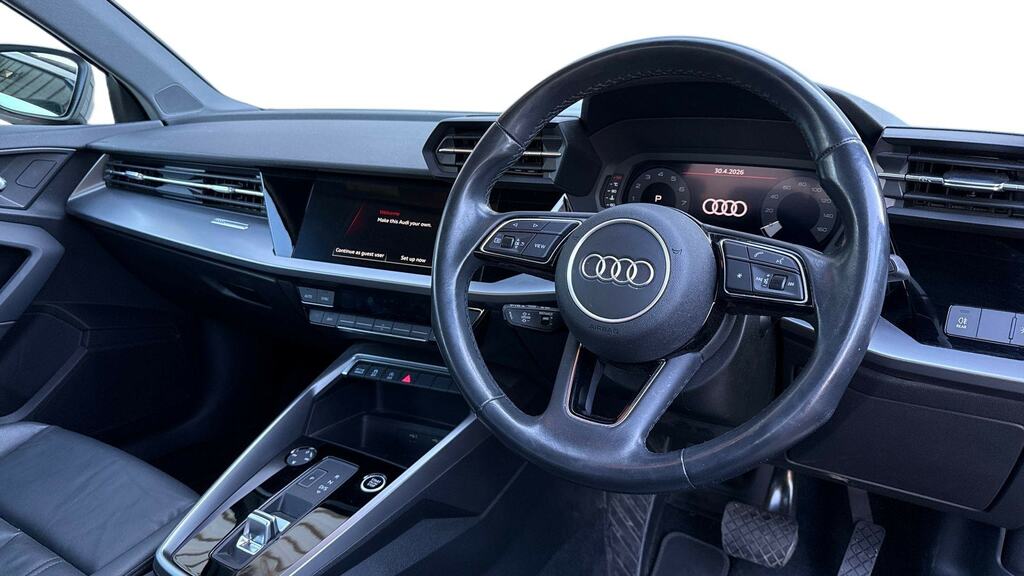 Audi A3 30 Tfsi Sport S Tronic YF23FZO Black #6