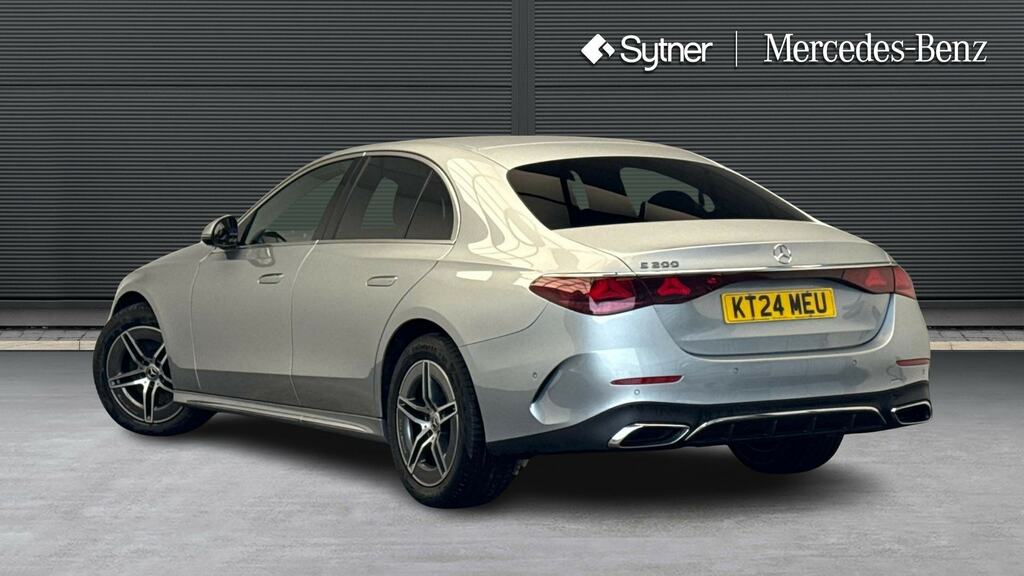 Mercedes-Benz E Class E200 Amg Line 9G-tronic Silver #2