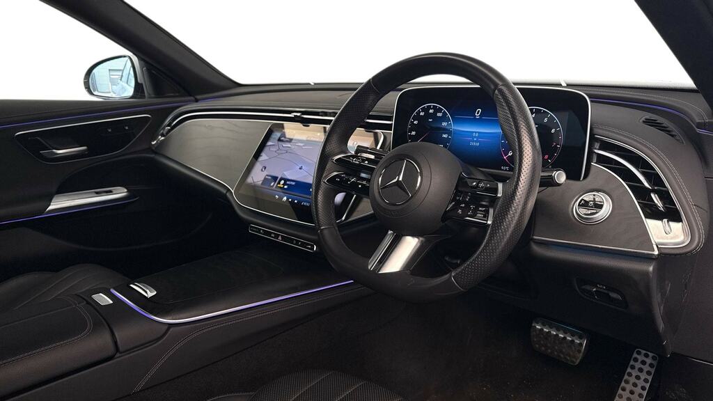 Mercedes-Benz E Class E200 Amg Line 9G-tronic Silver #3