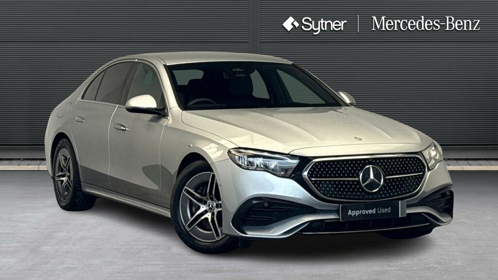 Mercedes-Benz E Class E200 Amg Line 9G-tronic Silver
