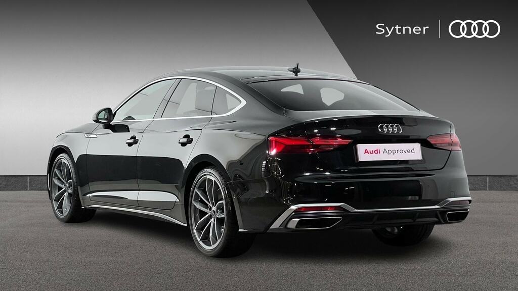 Audi A5 35 Tfsi S Line S Tronic Tech Pack KO24VZN Black #3