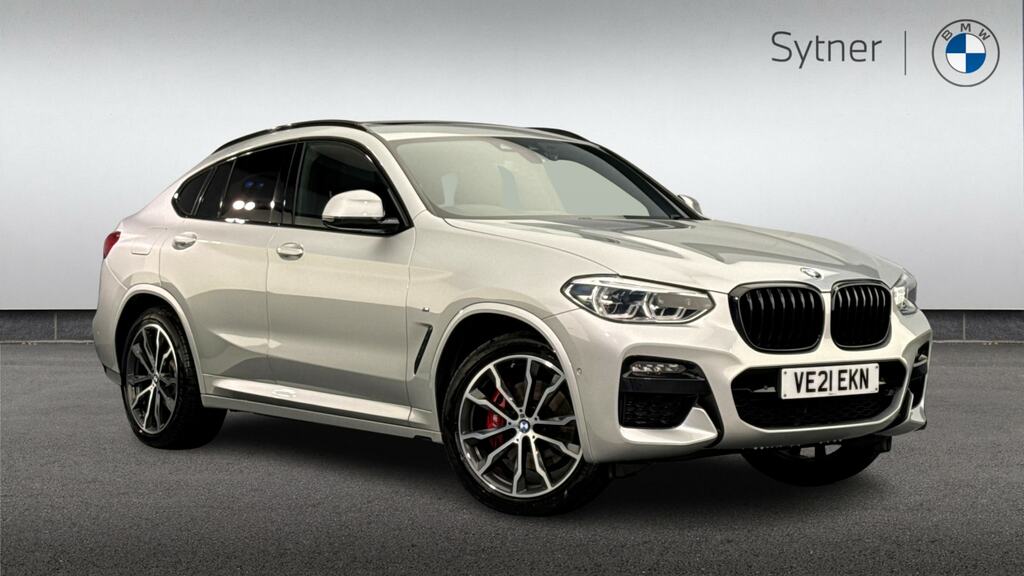 BMW X4 Xdrive20d Mht M Sport Step Techplus Pk Silver