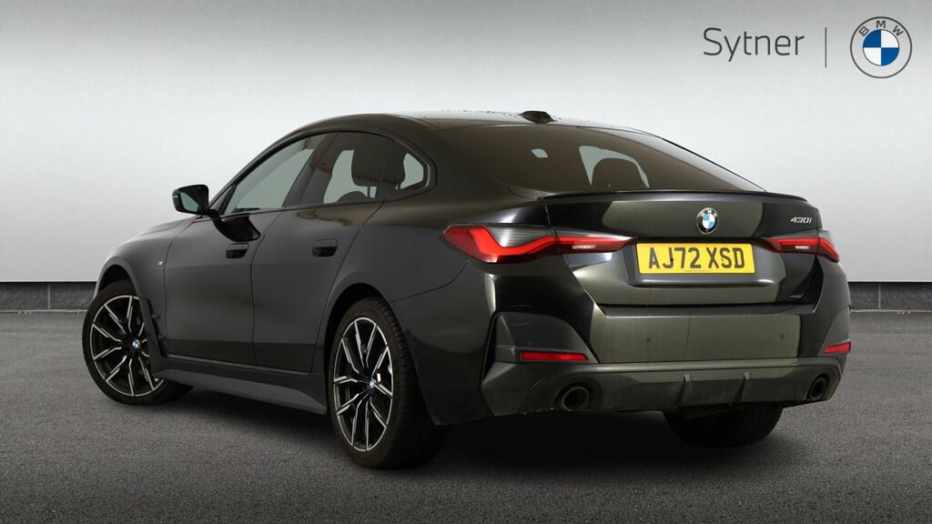 BMW 4 Series Gran Coupe 430I M Sport Step Pro Pack AJ72XSD Black #2