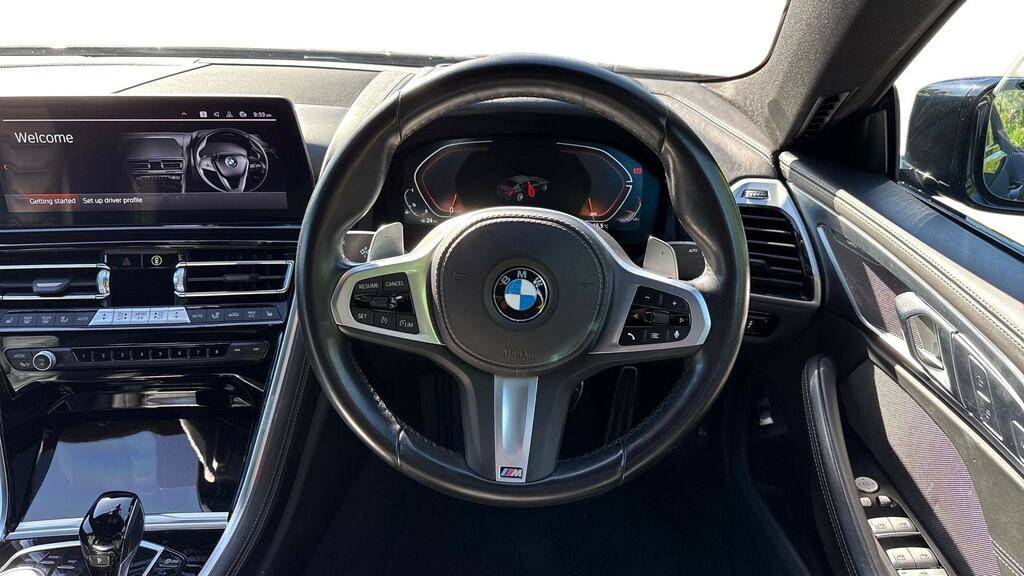 BMW 8 Series Gran Coupe 840I M Sport Black #5