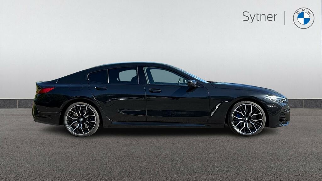 BMW 8 Series Gran Coupe 840I M Sport Black #3