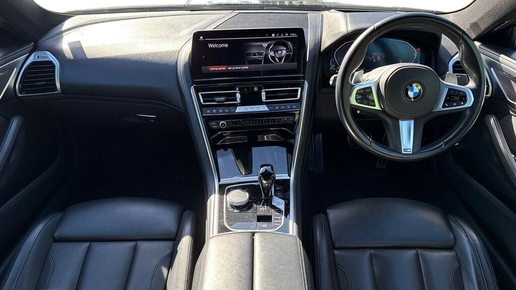 BMW 8 Series Gran Coupe 840I M Sport Black #4
