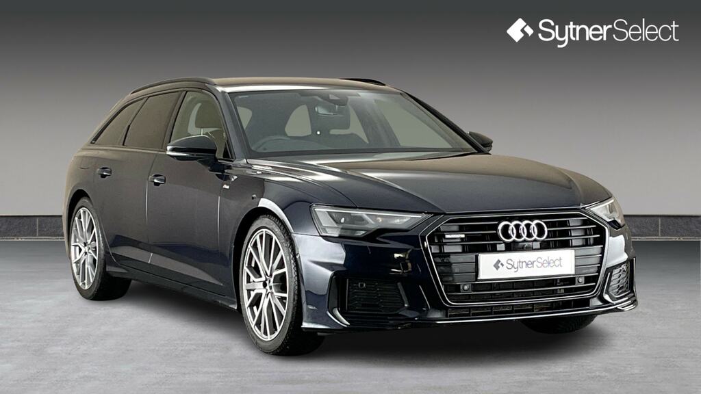 Audi A6 Avant 40 Tdi Quattro Black Edition S Tronic Cs Blue