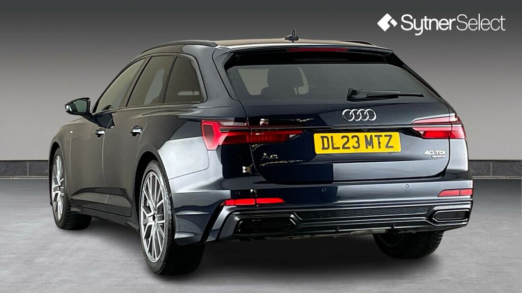 Audi A6 Avant 40 Tdi Quattro Black Edition S Tronic Cs DL23MTZ Blue #2