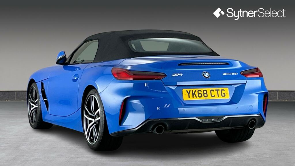BMW Z4 Sdrive 30I M Sport Techpro Pack YK68CTG Blue #3