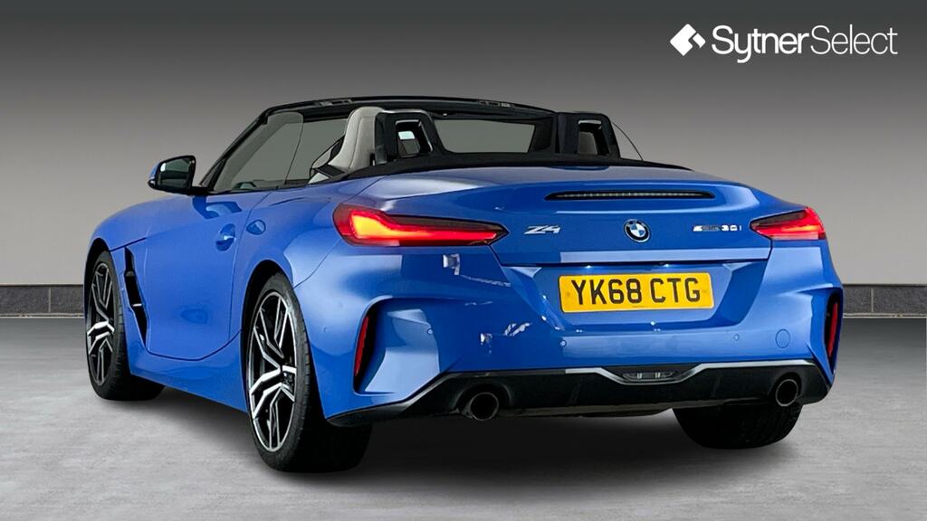 BMW Z4 Sdrive 30I M Sport Techpro Pack YK68CTG Blue #4