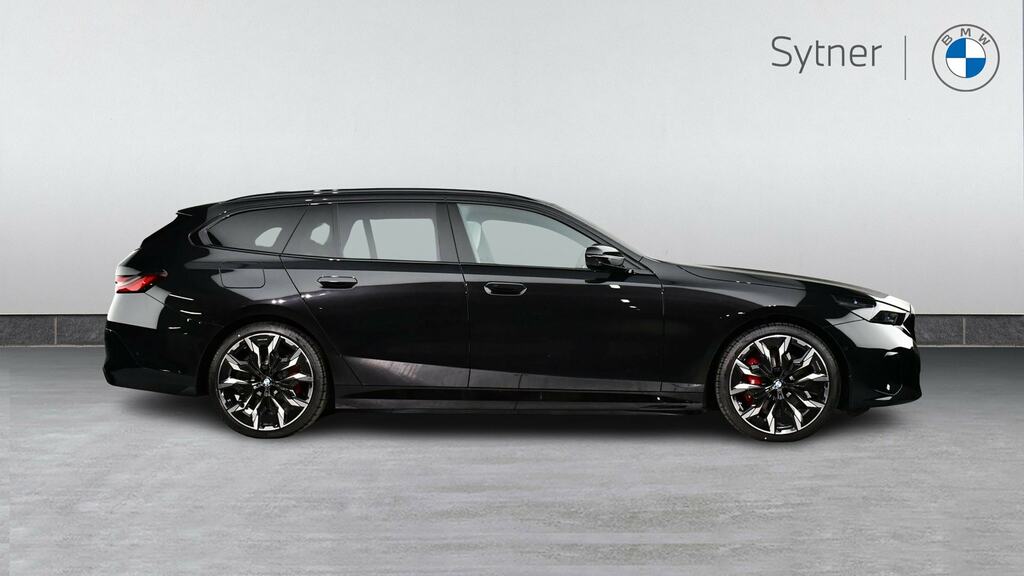 BMW 5 Series 550E Xdrive M Sport Pro Tech Plus YS26MBY Black #3