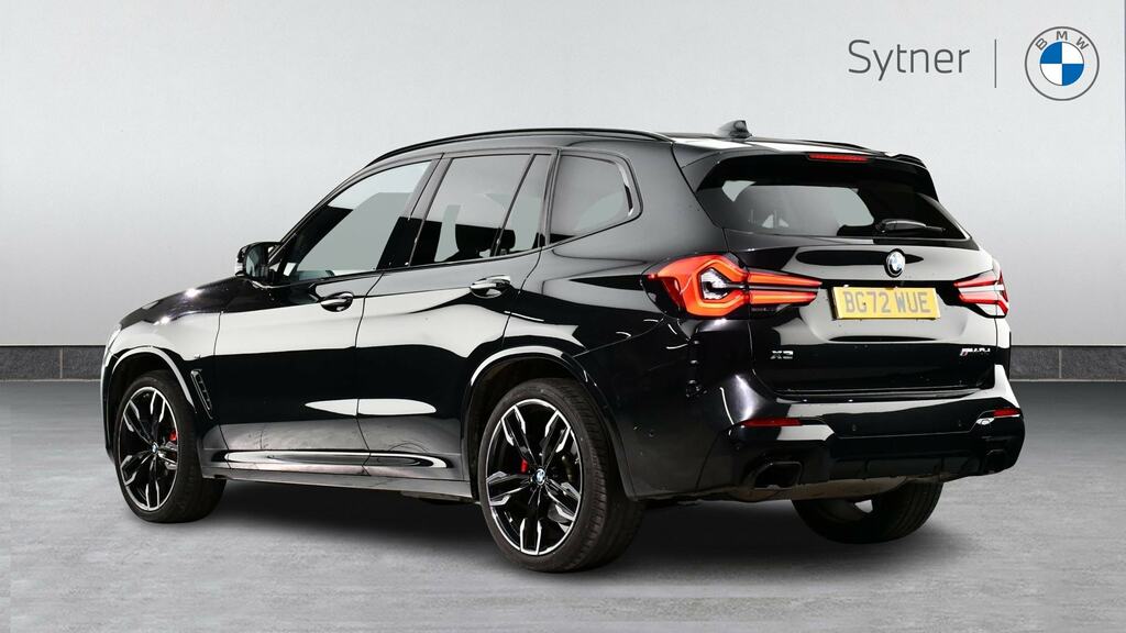 BMW X3 Xdrive M40d Mht BG72WUE Black #2