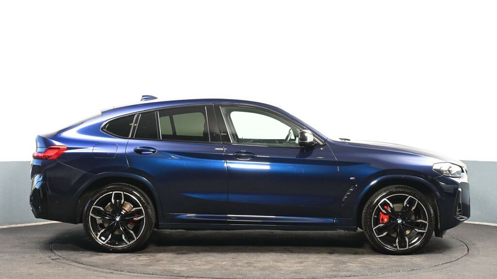 BMW X4 Xdrive M40d Mht WN73FMK Blue #3
