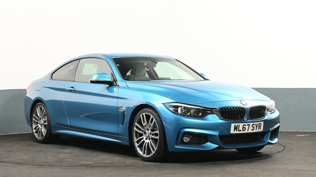 BMW 4 Series Gran Coupe 420D 190 M Sport Professional Media Blue