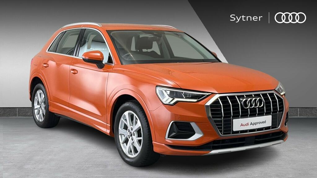 Audi Q3 35 Tdi Sport S Tronic Comfortsound Pack Orange