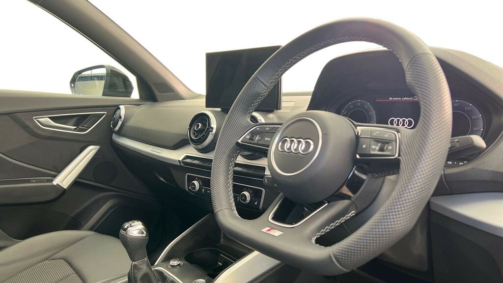 Audi Q2 30 Tfsi 116 Black Edition Tech Pro FD25OHT Black #6