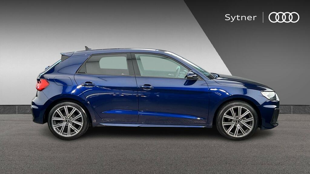 Audi A1 25 Tfsi S Line FN73LXF Blue #4
