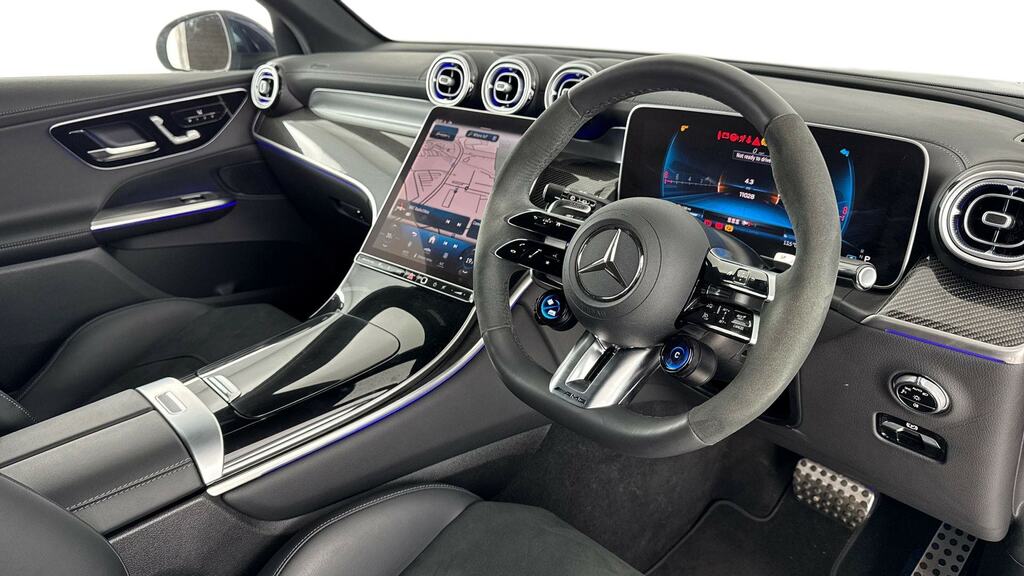Mercedes-Benz GLC Class Glc 63 S 4Matic E Performance Premium Mct KX75PNO Blue #3