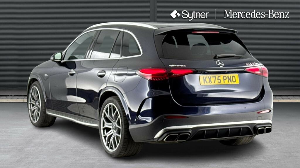Mercedes-Benz GLC Class Glc 63 S 4Matic E Performance Premium Mct KX75PNO Blue #2