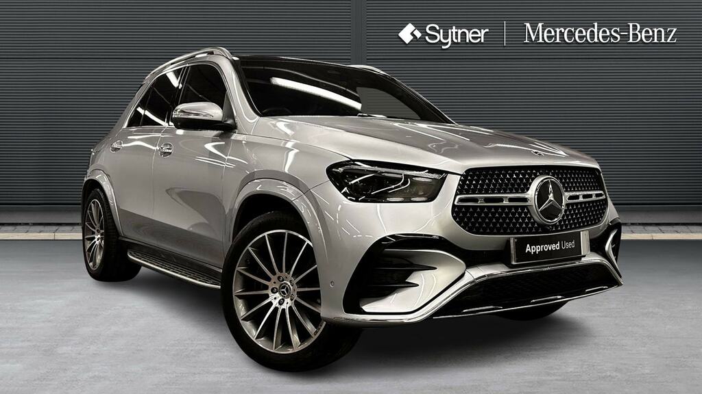 Mercedes-Benz GLE Class Gle 450D 4Matic Amg Line Prem 9G-tronic 7 St Silver