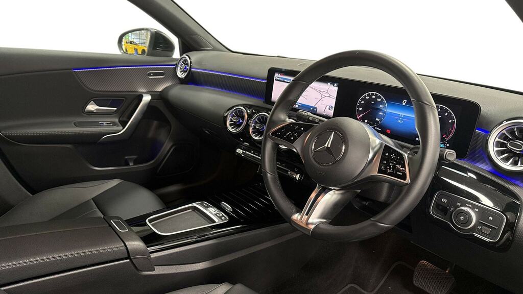 Mercedes-Benz A Class A200 Sport Executive KN75VWS Black #3