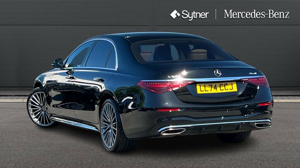 Mercedes-Benz S Class S500l 449 4Matic Amg Line Prem Exec 9G-tronic Black #2