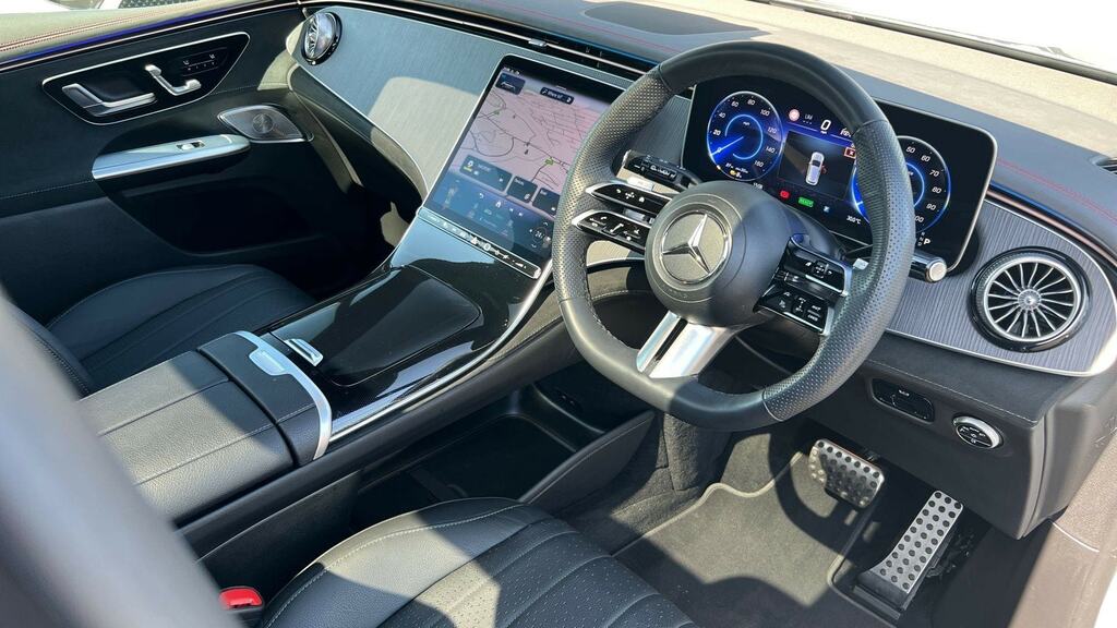 Mercedes-Benz EQE Eqe 500 4Matic 300Kw Amg Line Prem 91Kwh Silver #3