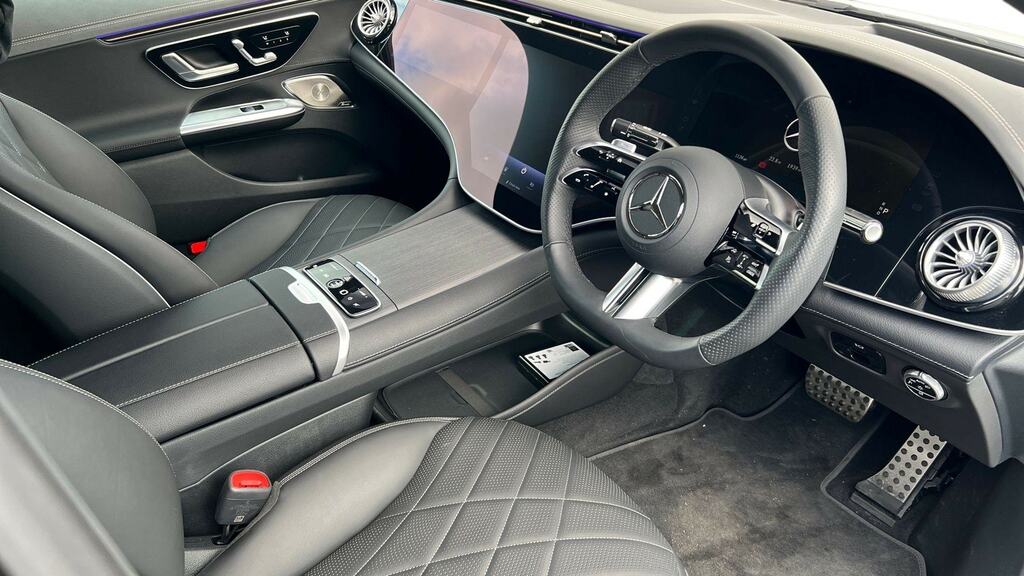Mercedes-Benz EQE Eqe500 4M 300Kw Amg Ln Night Ed Prem 91Kwh At White #3