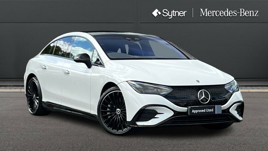 Mercedes-Benz EQE Eqe500 4M 300Kw Amg Ln Night Ed Prem 91Kwh At White