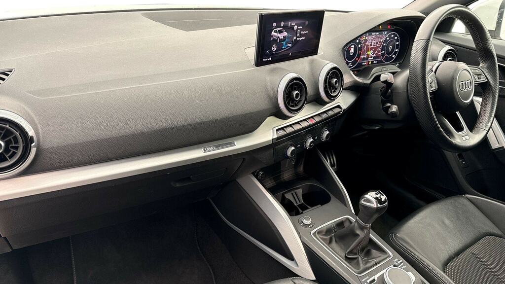 Audi Q2 35 Tfsi S Line CY23GGF White #2