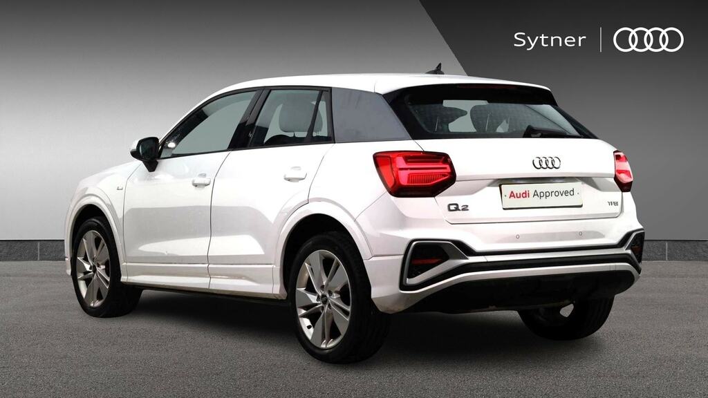 Audi Q2 35 Tfsi S Line CY23GGF White #3