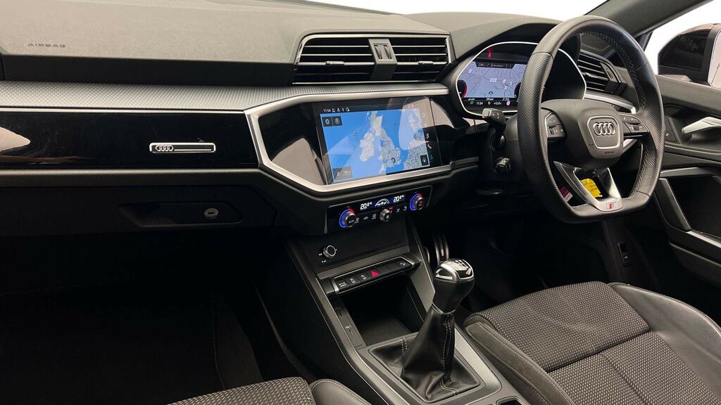 Audi Q3 35 Tfsi Black Edition MH22KHR Blue #2