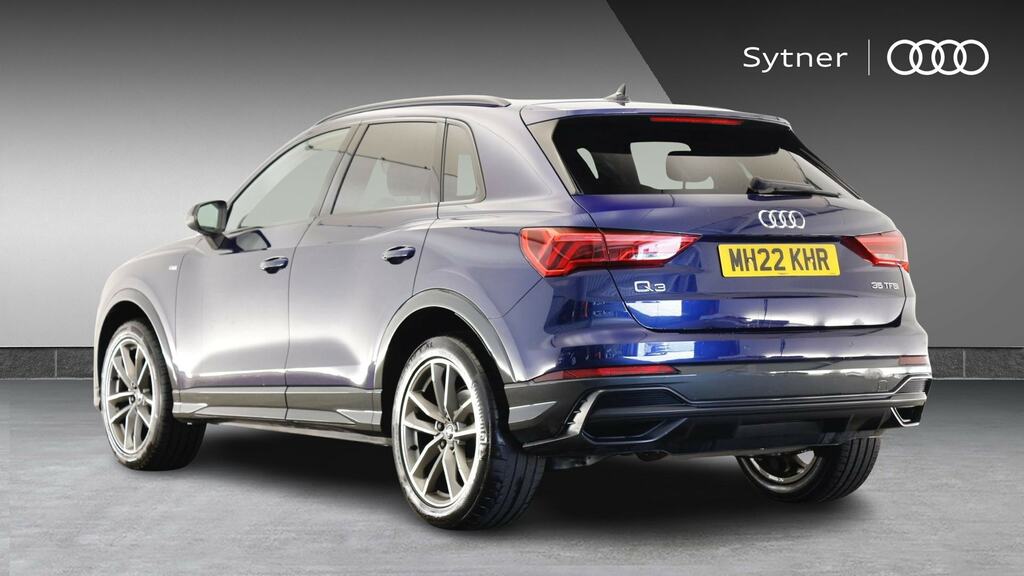 Audi Q3 35 Tfsi Black Edition MH22KHR Blue #3
