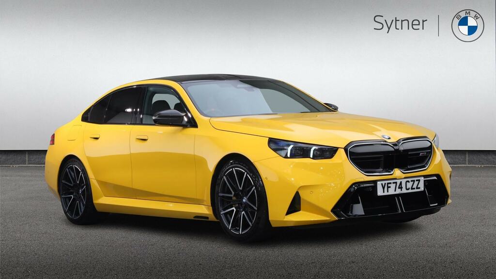 BMW M5 M5 Dct Ultimate Pack Yellow