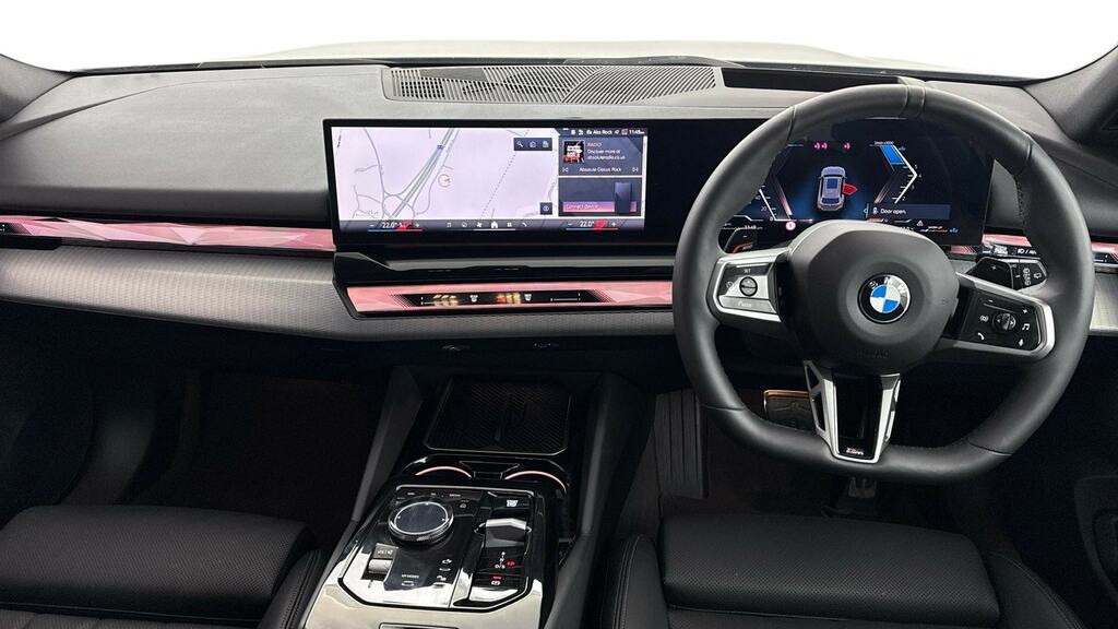 BMW 5 Series 520I M Sport Pro Tech Plus YE75LDX Grey #4