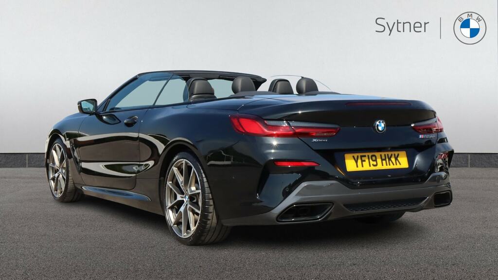 BMW 8 Series M850i Xdrive Black #3