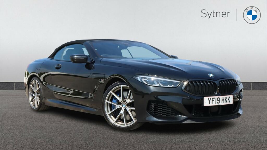 BMW 8 Series M850i Xdrive Black #2