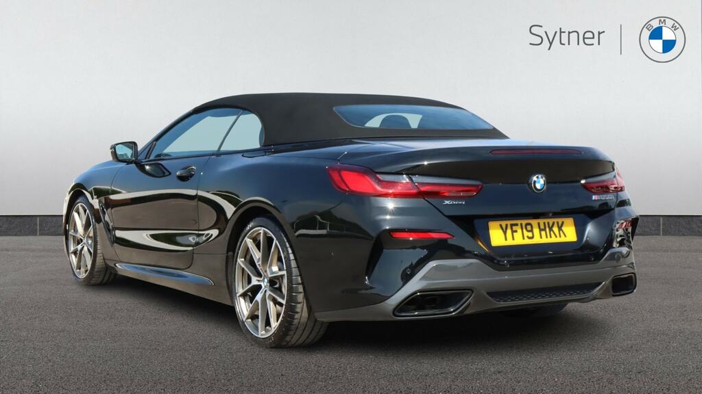 BMW 8 Series M850i Xdrive Black #4