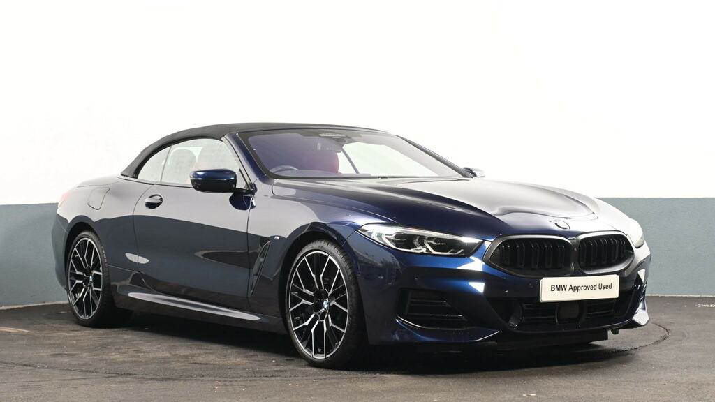 BMW 8 Series 840I M Sport Blue #2