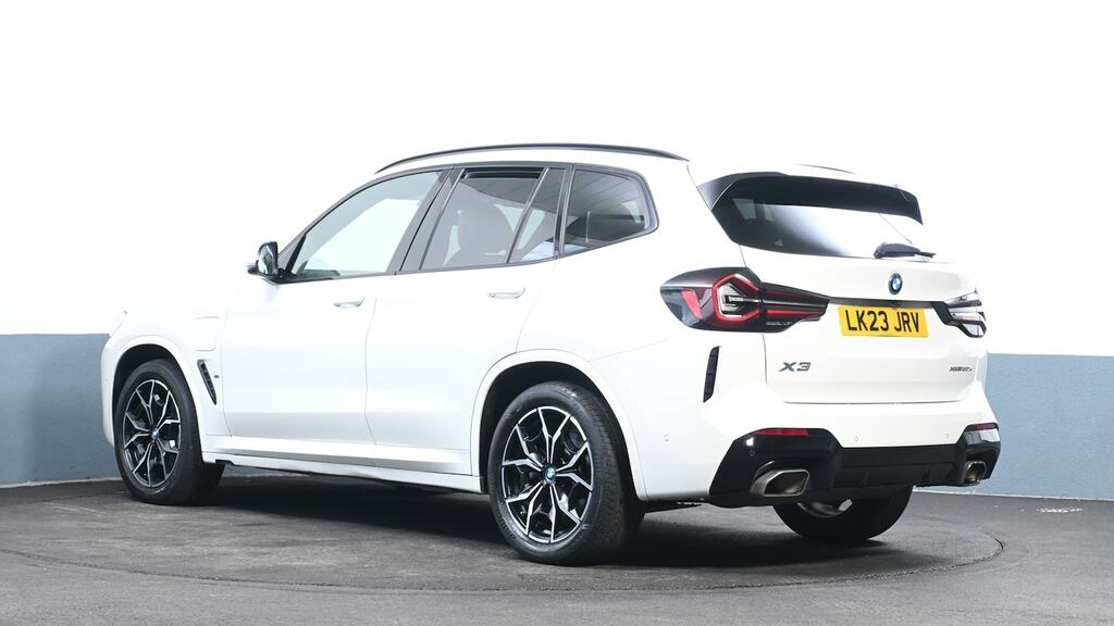 BMW X3 Xdrive 30E M Sport LK23JRV White #2