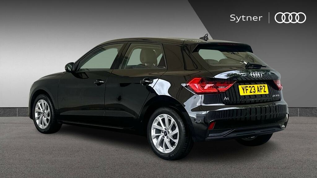 Audi A1 25 Tfsi Sport YF23APZ Black #3